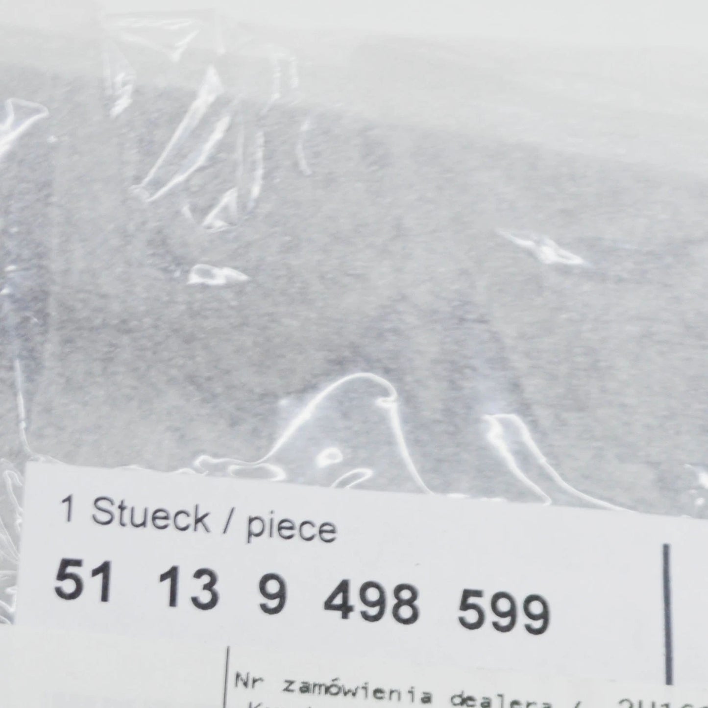 NEW BMW 5 G30 FRONT LEFT GRILL 51139498599 9498599 ORIGINAL