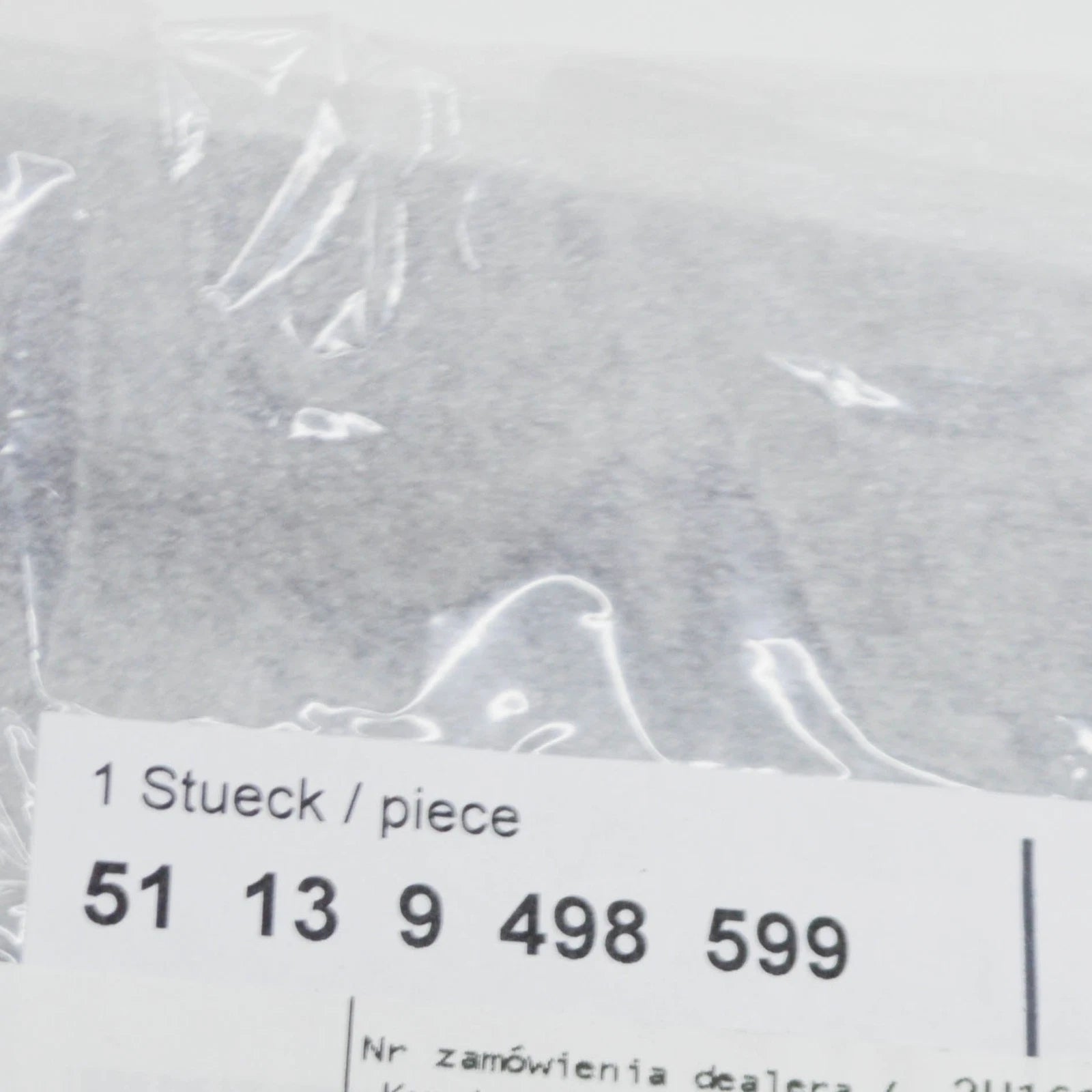 NEW BMW 5 G30 FRONT LEFT GRILL 51139498599 9498599 ORIGINAL