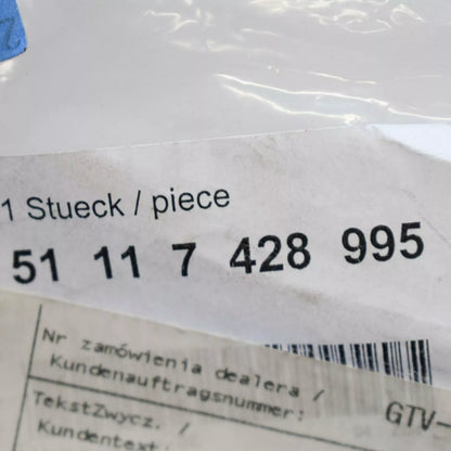 NEW BMW X2 F39 FRONT LEFT BUMPER GUIDE 51117428995 7428995 ORIGINAL