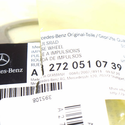 NEW MERCEDES-BENZ C W204 CAMSHAFT SPACER PULSE WHEEL A2720510739 ORIGINAL