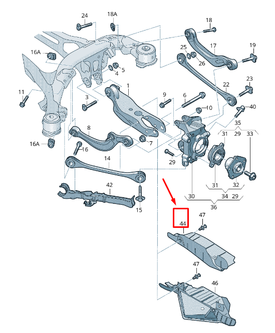 NEW AUDI A8 4N RIGHT STONE CHIP GUARD 4N0505416E ORIGINAL
