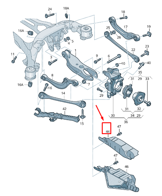 NEW AUDI A8 4N RIGHT STONE CHIP GUARD 4N0505416E ORIGINAL