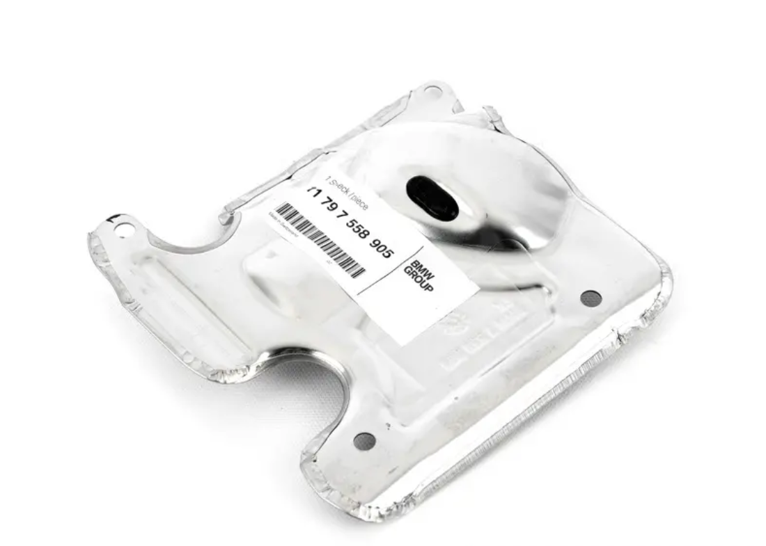 new bmw 1 coupe e82 turbo charger heat shield 11797558905 7558905 original