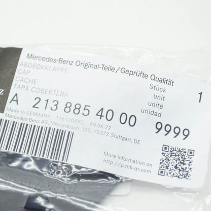 NEW MERCEDES-BENZ E W213 REAR BUMPER TOWING EYE COVER A21388540009999 ORIGINAL