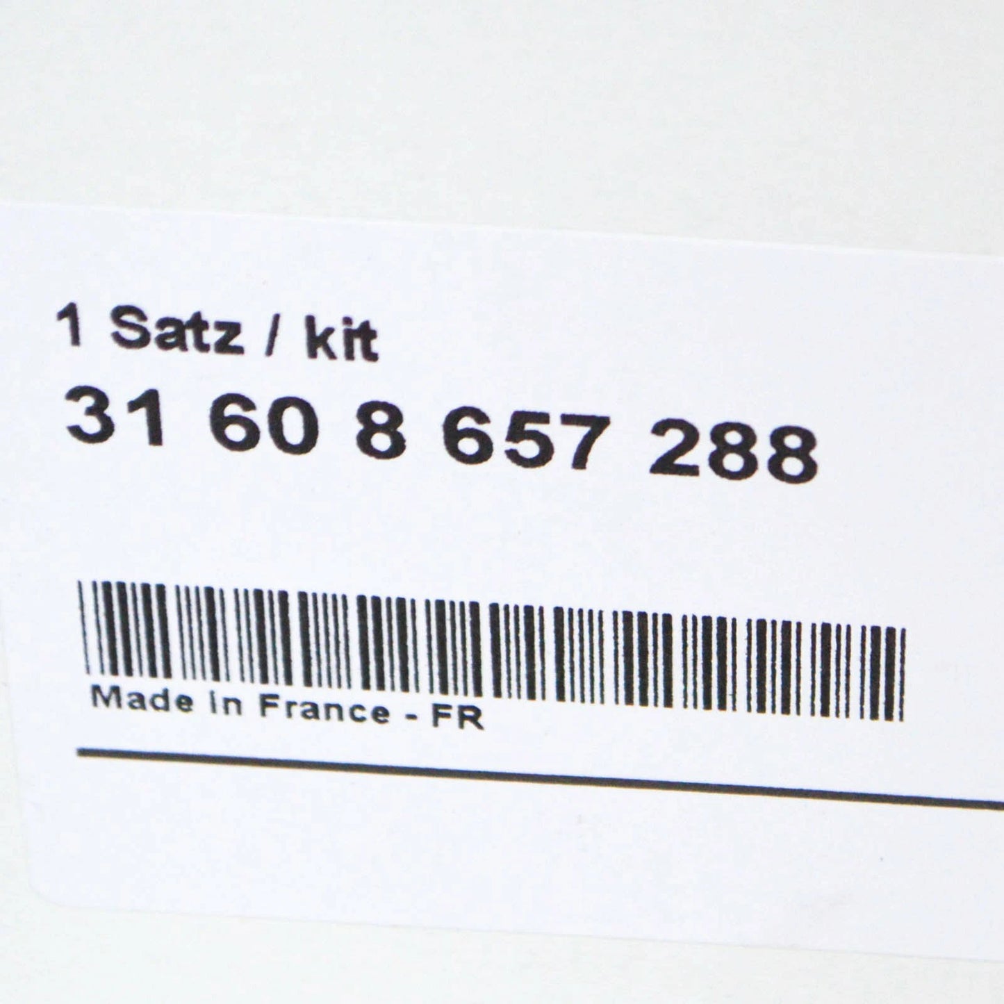 NEW BMW M5 F90 FRONT INTERIOR CV BOOT JOINT BELLOWS KIT 31608657288 ORIGINAL