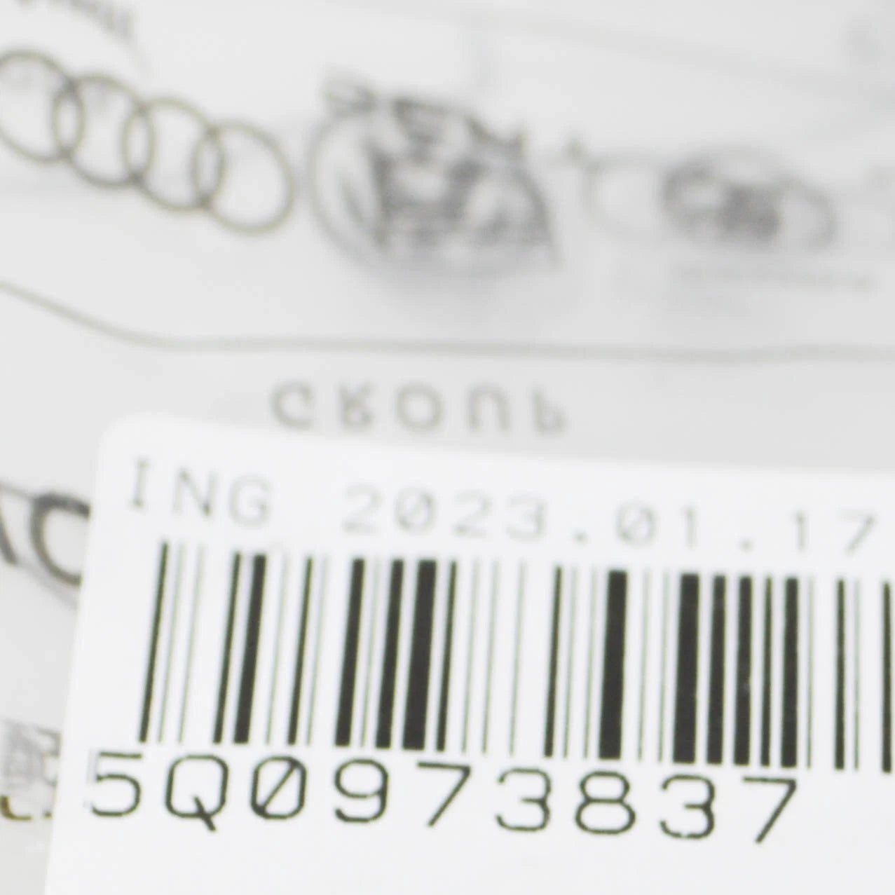 NEW AUDI A1 SPORTBACK GB 14 PIN CONNECTOR PLUG HOUSING 5Q0973837 ORIGINAL