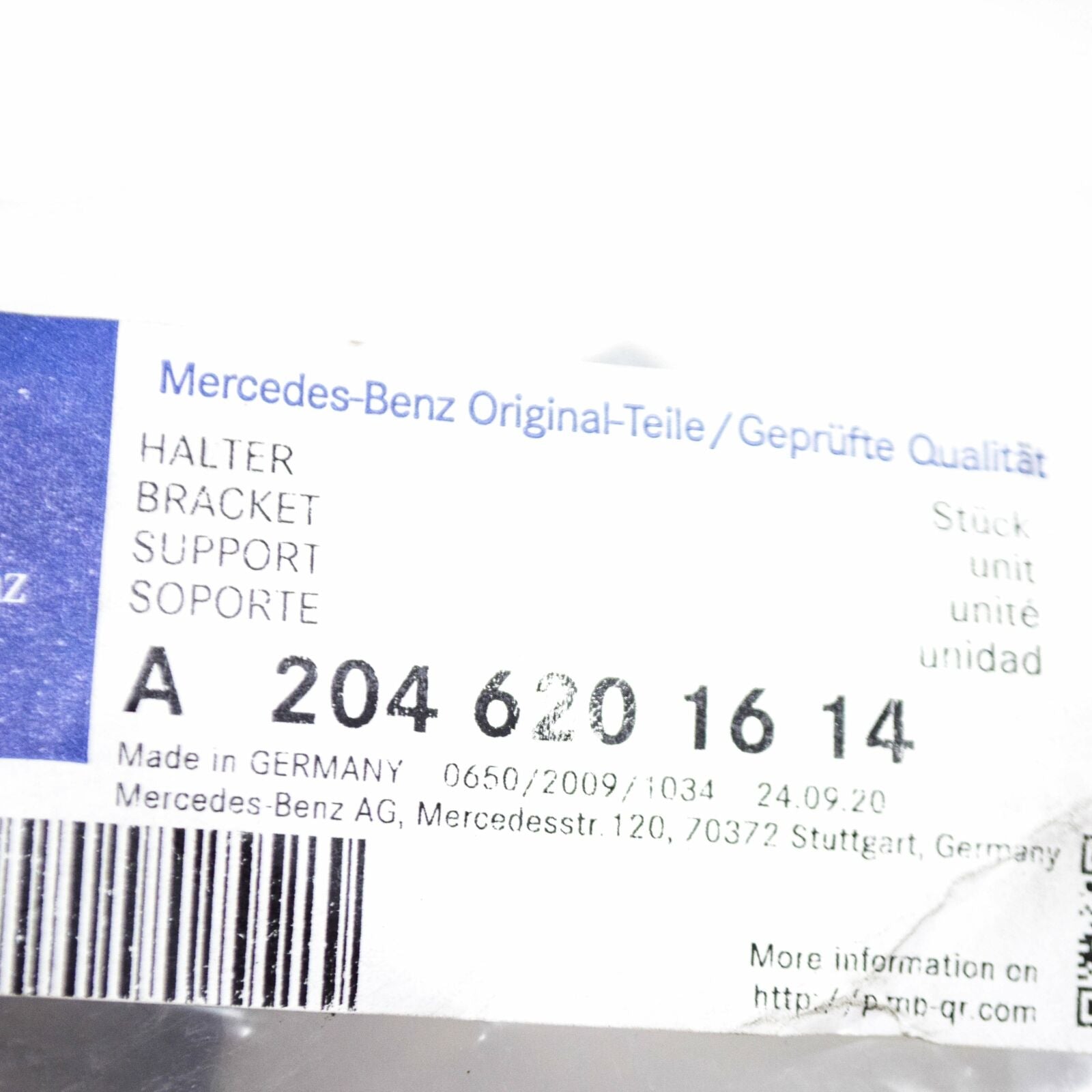NEW MERCEDES-BENZ GLK X204 FRONT LEFT RADIATOR SUPPORT A2046201614 ORIGINAL