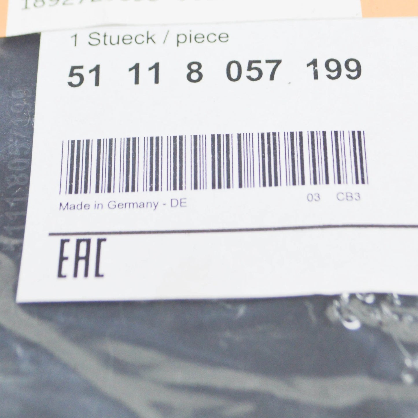 NEW BMW 3 GT F34 FRONT M SPORT BUMPER LEFT GRILLE TRIM 51118057199 2016 ORIGINAL