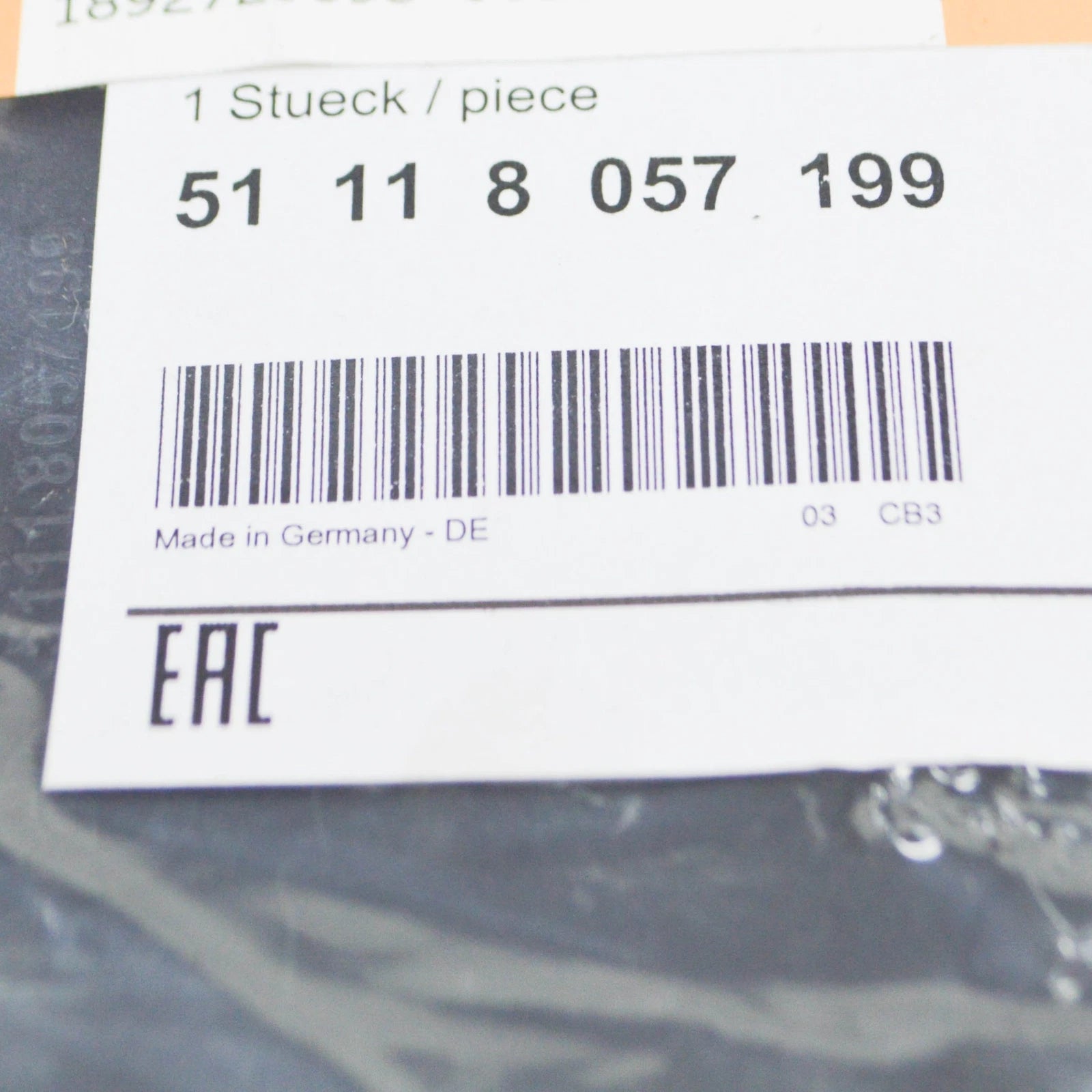 NEW BMW 3 GT F34 FRONT M SPORT BUMPER LEFT GRILLE TRIM 51118057199 2016 ORIGINAL