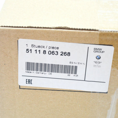 NEW BMW 5 G30 M FRONT BUMPER AERODYNAMIC RIGHT FINISHER 51118063268 ORIGINAL