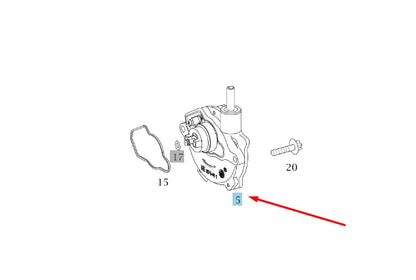 NEW MERCEDES-BENZ SLK R171 VACUUM PUMP A2712301565 ORIGINAL