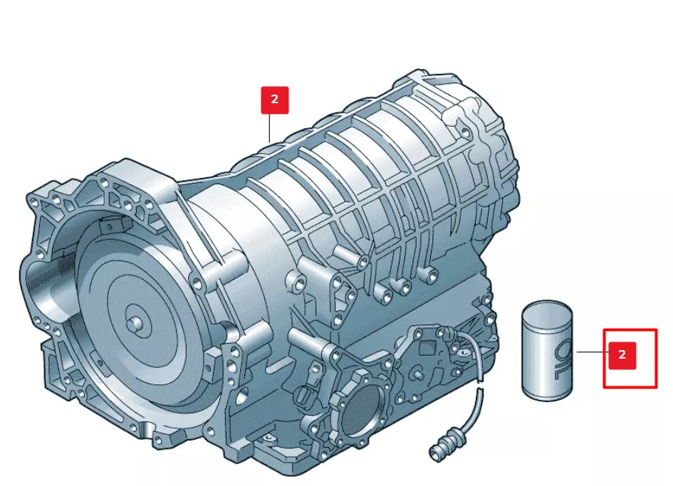 NEW VOLKSWAGEN AMAROK AUTOMATIC GEARBOX OIL G052145S2 ORIGINAL