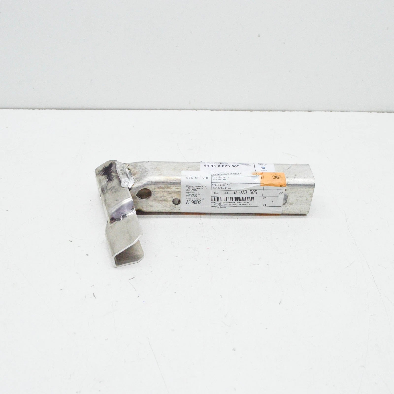 NEW BMW M5 F90 FRONT LEFT BOTTOM DEFORMATION ELEMENT 51118073505 ORIGINAL