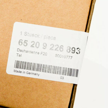 NEW BMW 1 F21 ROOF AERIAL SHARK ANTENNA 65209226893 9226893 ORIGINAL