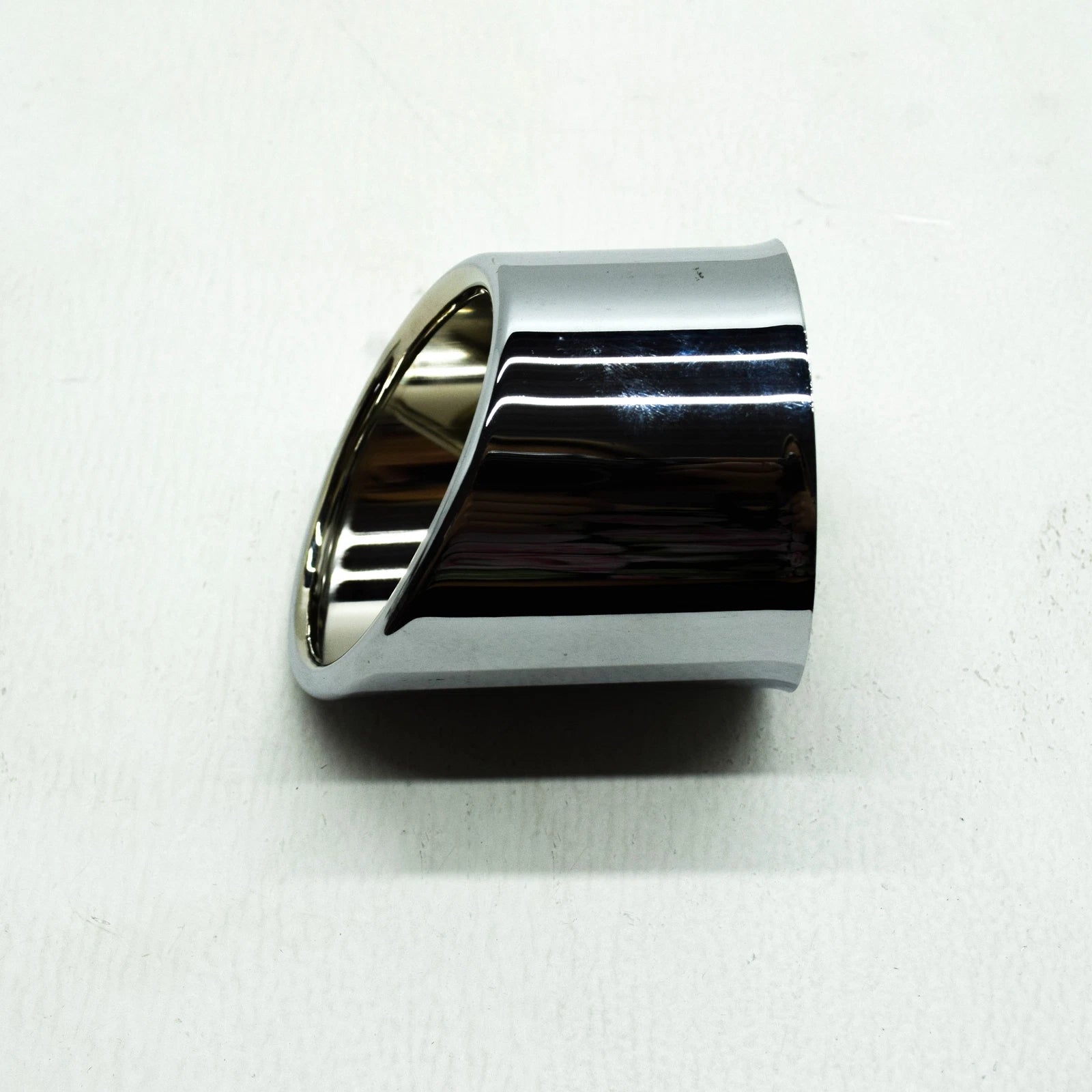 NEW BMW E46 CABRIO COUPE SEDAN RIGHT CHROME EXHAUST PIPE 7501092 18107501092