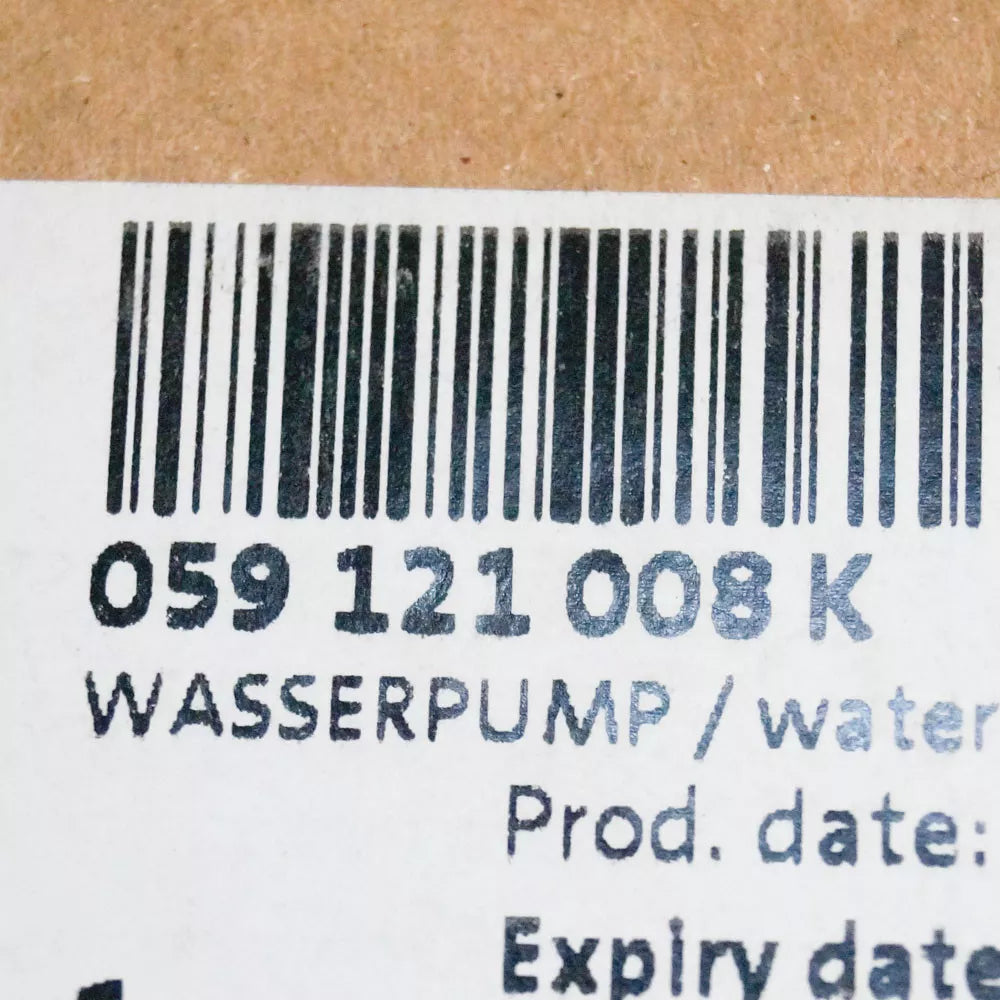 NEW AUDI Q5 8R WATER PUMP  059121008K 3.0 DIESEL ORIGINAL