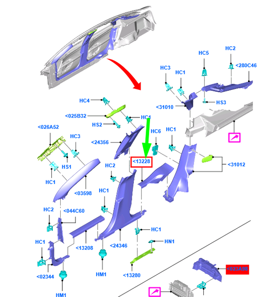 new ford mondeo mk4 rear right door scuff plate sill trim 2100840 original