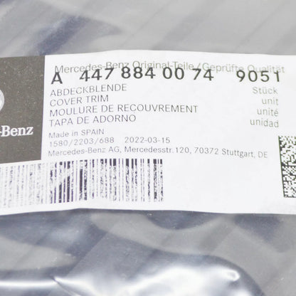 NEW MERCEDES-BENZ VITO W447 FRONT LEFT BUMPER COVER TRIM A44788400749051