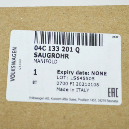 NEW VOLKSWAGEN UP INTAKE MANIFOLD 04C133201Q ORIGINAL