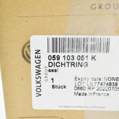 NEW VW BEETLE A5 TIMING CASE SHAFT OIL SEAL 059103051K