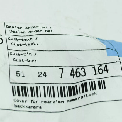 NEW BMW 2 COUPE F22 F87 REAR VIEW CAMERA COVER 51247463164 ORIGINAL