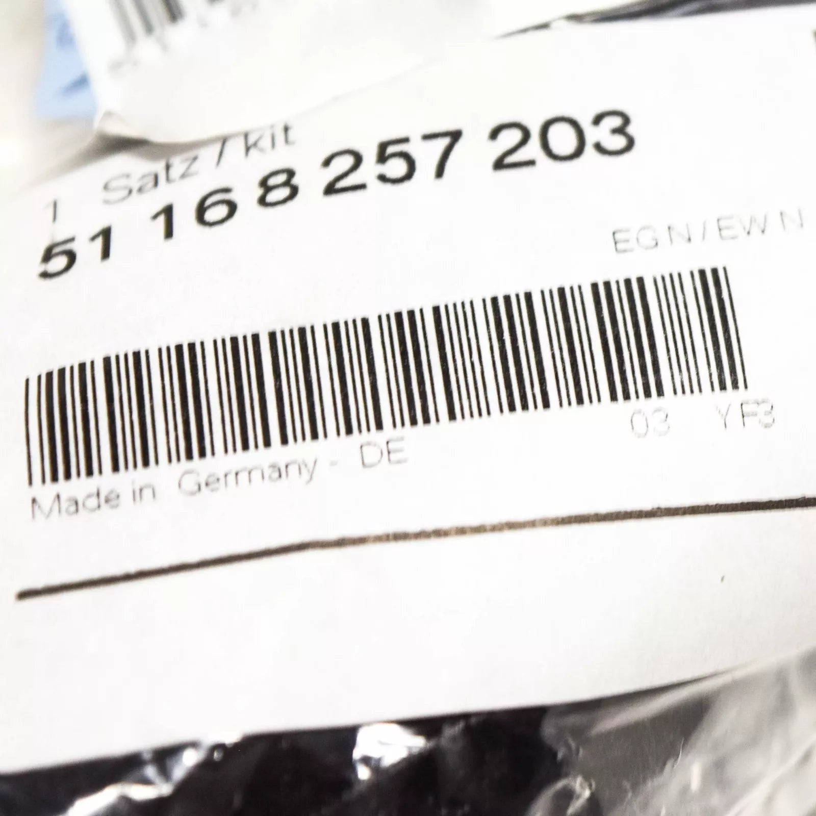 NEW BMW 5 E39 REAR VIEW MIRROR RAIN SENSOR COVER TRIM 51168257203 ORIGINAL