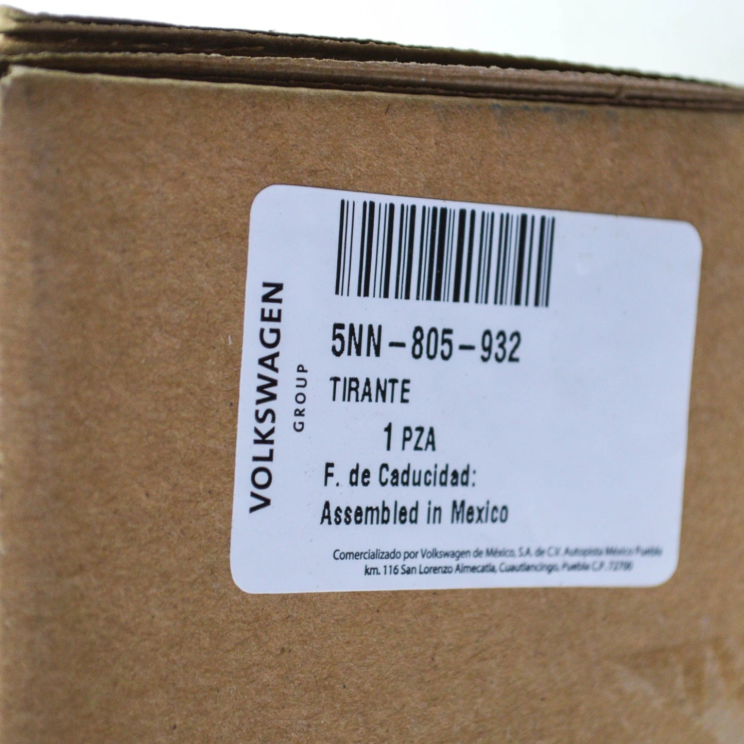 NEW VOLKSWAGEN TIGUAN AD RIGHT UPPER PANEL BRACE 5NN805932