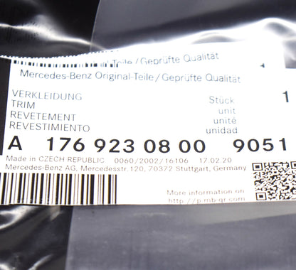 NEW MERCEDES-BENZ A-CLASS W176 REAR RIGHT SEAT TRIM A17692308009051 2014