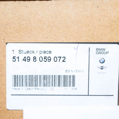 NEW BMW 3 GT F34 REAR TRUNK LID RIGHT SIDE INNER TRIM PANEL 51498059072 ORIGINAL
