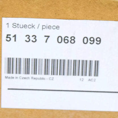 NEW BMW 1 E87 FRONT LEFT DOOR B-PILLAR WINDOW FRAME FINISHER 51337068099