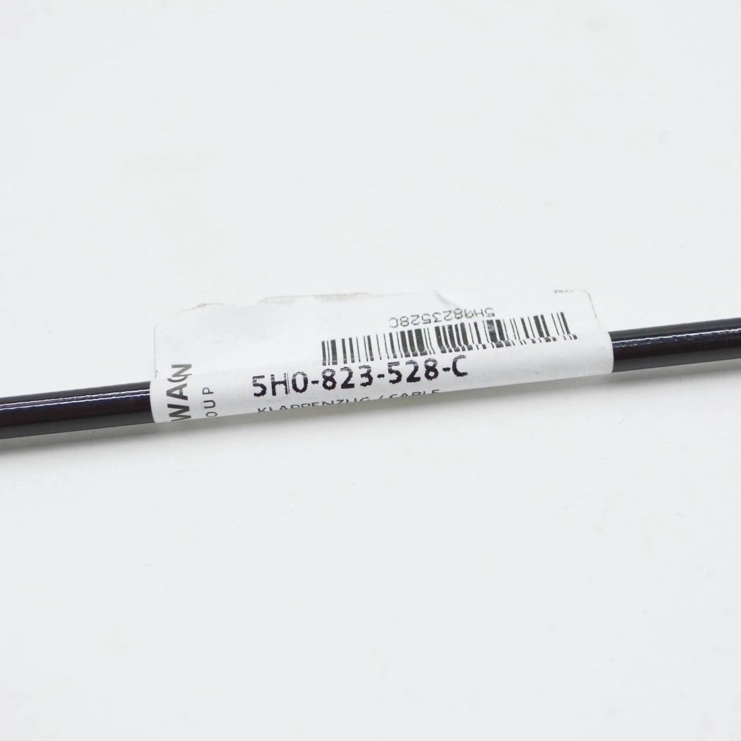 NEW VOLKSWAGEN GOLF MK8 FRONT LEFT BONNET HOOD LID CABLE 5H0823528C ORIGINAL