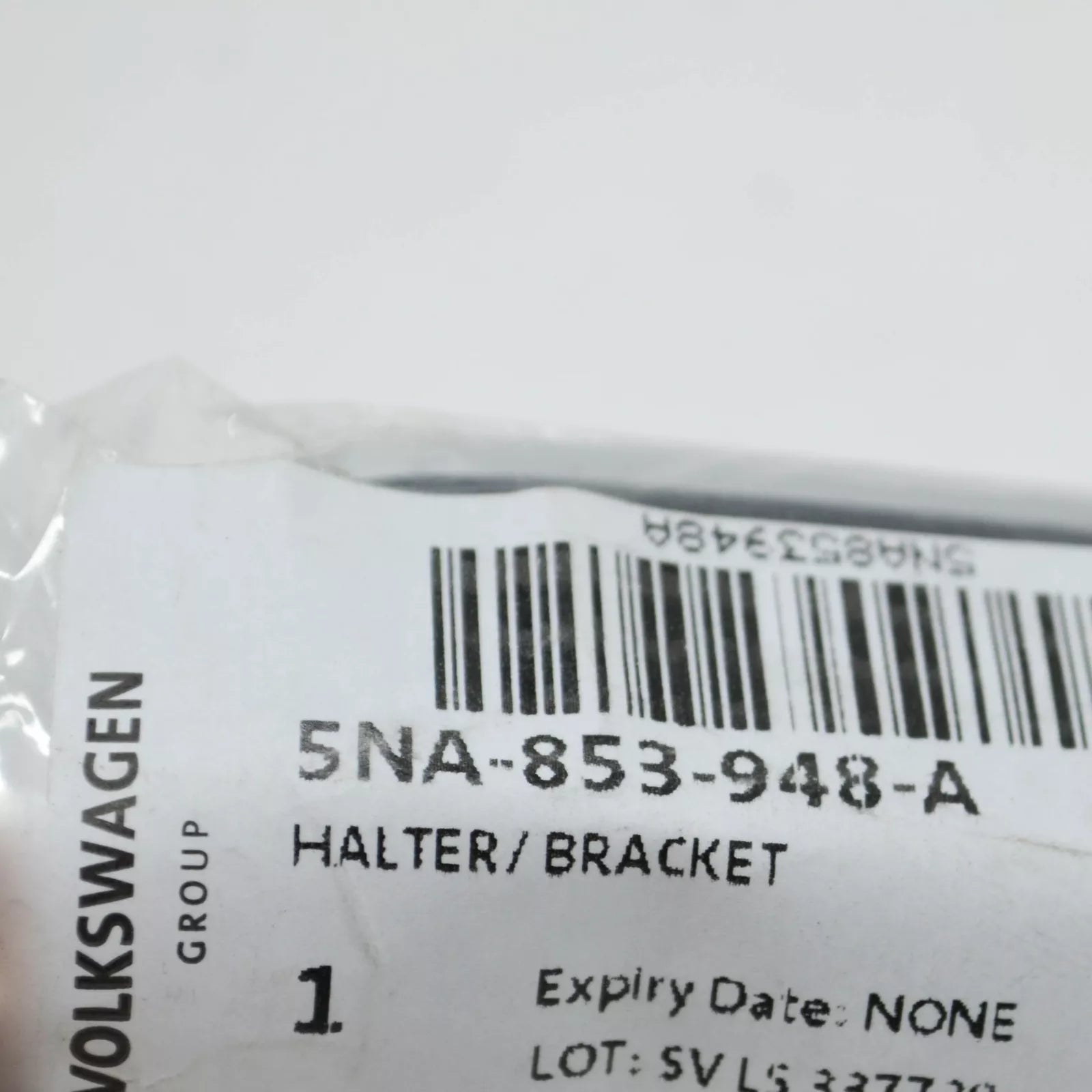 NEW VOLKSWAGEN TIGUAN AD FRONT R-LINE LETTERING LOGO BRACKET 5NA853948A