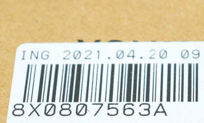 NEW AUDI A1 8X FRONT LEFT HEADLIGHT WASHER COVER BRACKET 8X0807563A ORIGINAL