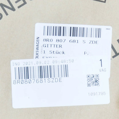 NEW AUDI Q5 8R LEFT FOG LIGHT GRILLE S-LINE 8R0807681SZDE 2015