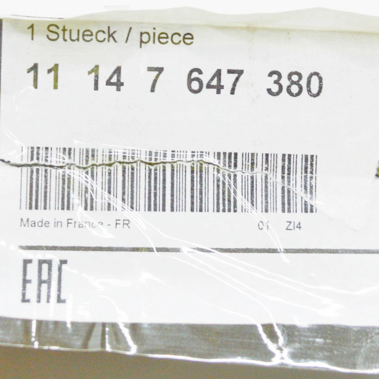 NEW BMW 5 E60 LOWER TIMING CASE SHAFT SEAL 11147647380 ORIGINAL