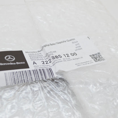 NEW MERCEDES-BENZ S W222 FRONT BUMPER LEFT TRIM STRIP A2228851200 ORIGINAL