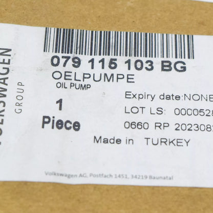 NEW AUDI A8 4H OIL PUMP 079115103BG ORIGINAL