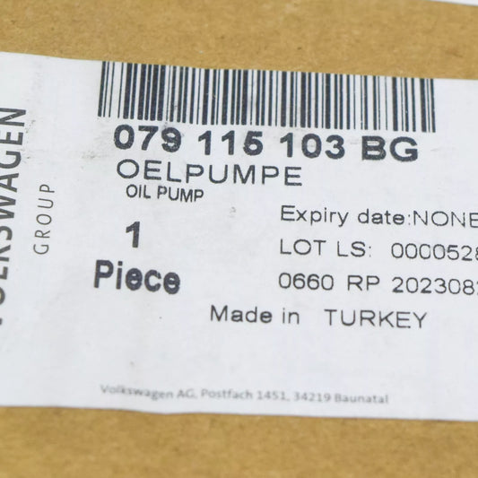 NEW AUDI A8 4H OIL PUMP 079115103BG ORIGINAL