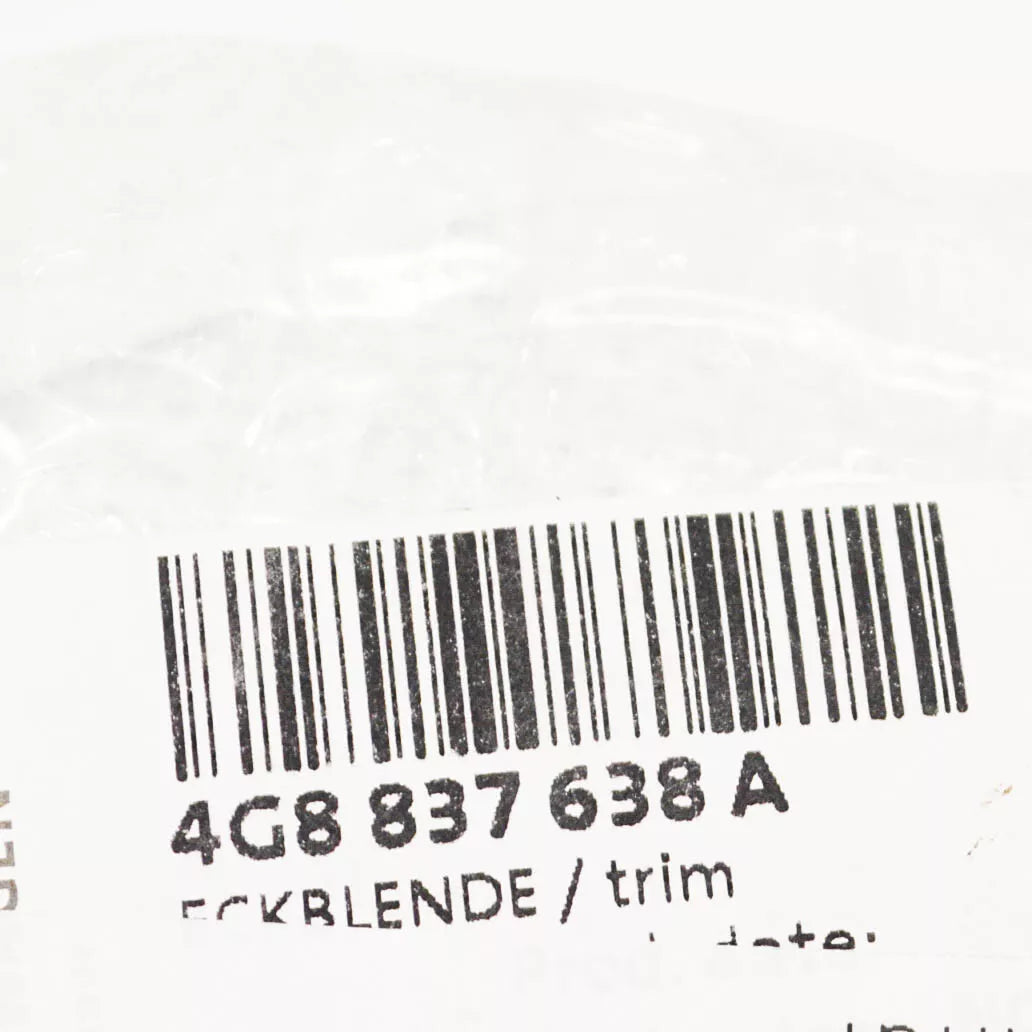 NEW AUDI A7 4G RIGHT DOOR WING MIRROR TRIANGLE CORNER 4G8837638A 2013 ORIGINAL