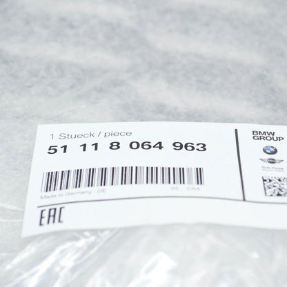NEW BMW 5 G30 M SPORT FRONT BUMPER LOWER LEFT GRILLE 51118064963 ORIGINAL