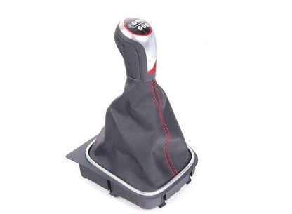 NEW VW JETTA A6 MANUAL TRANSMISSION SHIFT KNOB WITH TRIM 5K0711113TXPR ORIGINAL