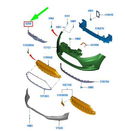 new ford fiesta wt mk6 radiator grille 1553603 8a61-8200-bc5zct original