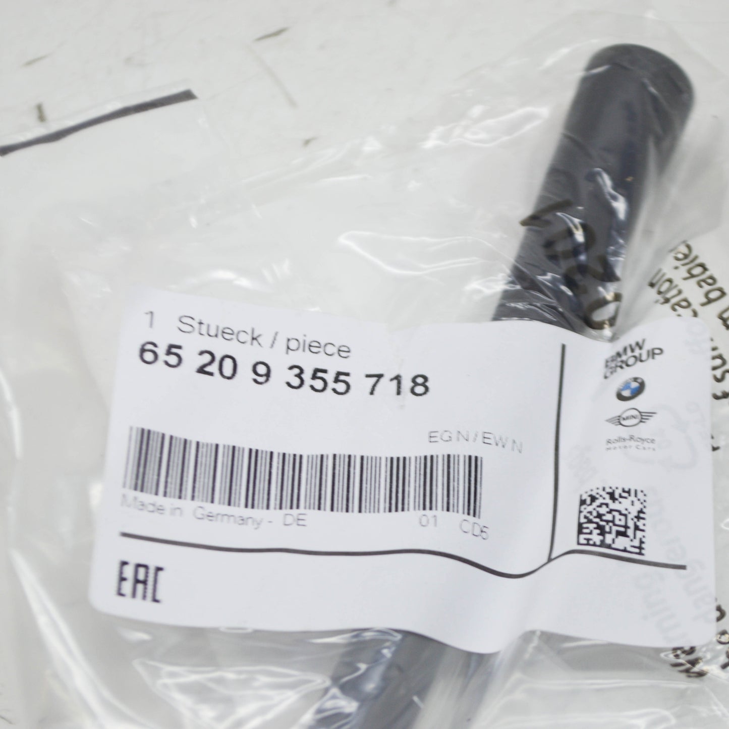 new bmw i3 i01 aerial antenna 9355718 65209355718 original