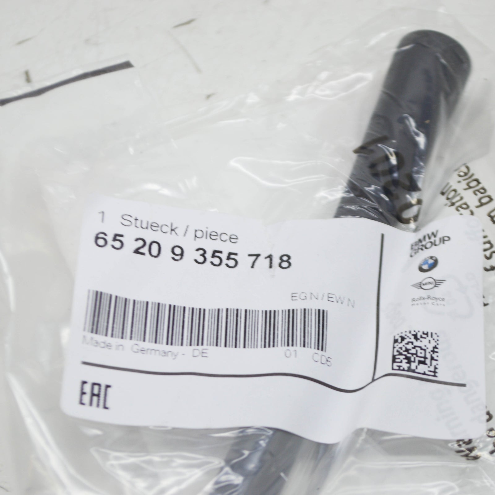 new bmw i3 i01 aerial antenna 9355718 65209355718 original
