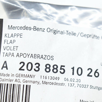 NEW MB C W203 REAR TOW HOOK EYE COVER CAP A2038851026 ORIGINAL