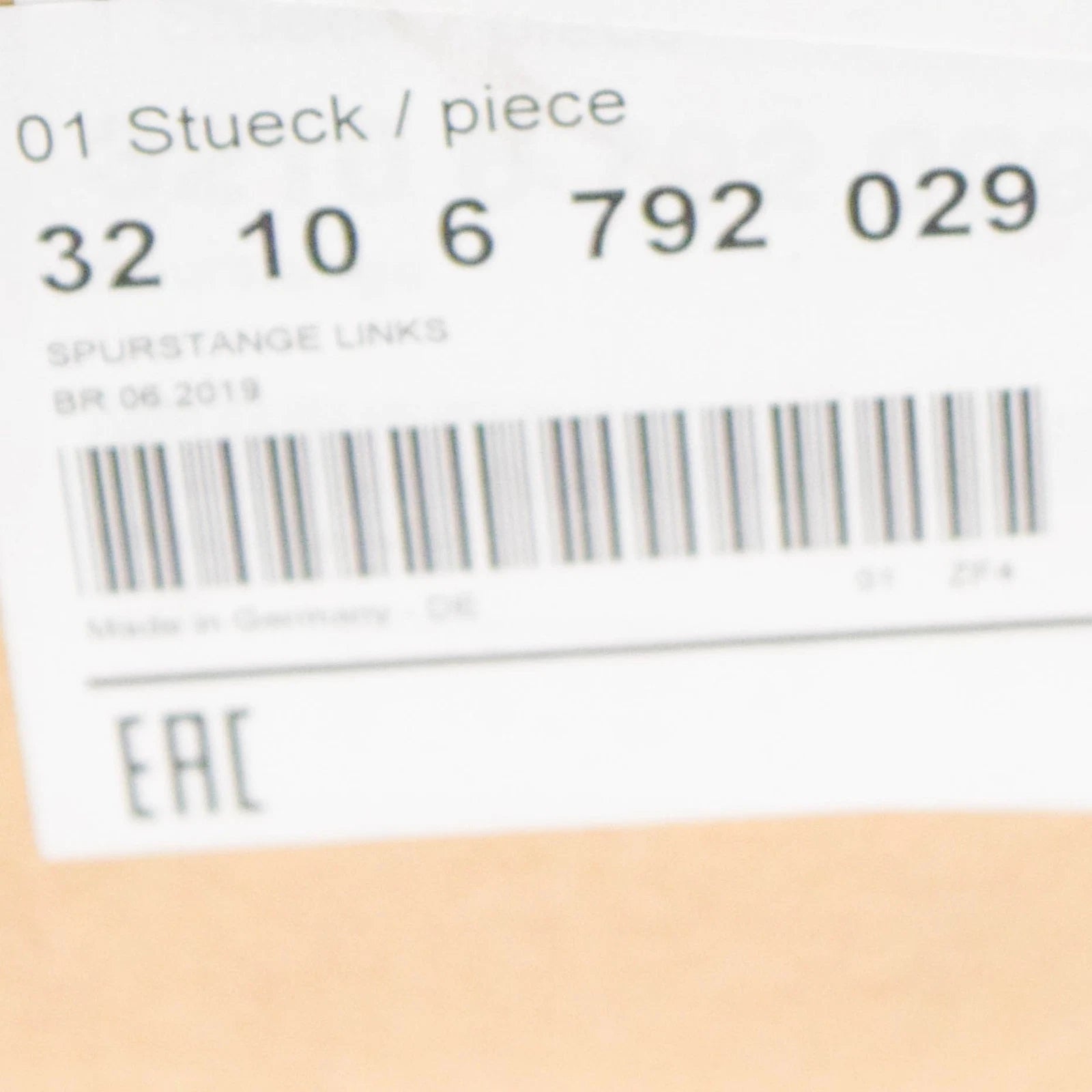 NEW BMW 2 F22 STEERING RACK LEFT TIE ROD 32106792029 6792029 ORIGINAL