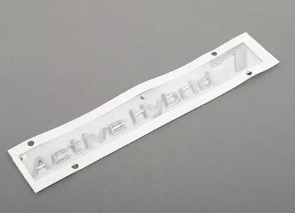 NEW BMW HYBRID 7 F01 REAR LEFT EMBLEM BAGDE 51147346553 7346553 ORIGINAL