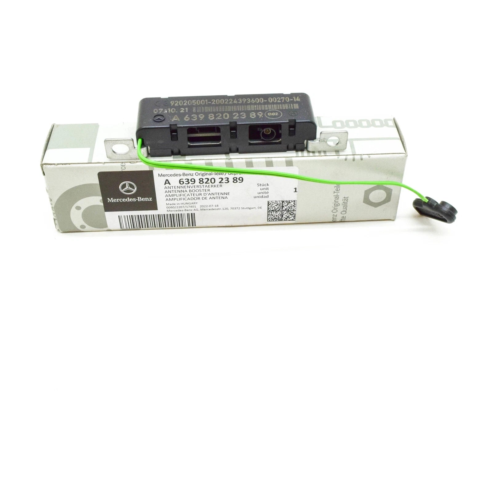 NEW MERCEDES-BENZ VITO W639 ANTENNA AMPLIFIER A6398202389 ORIGINAL