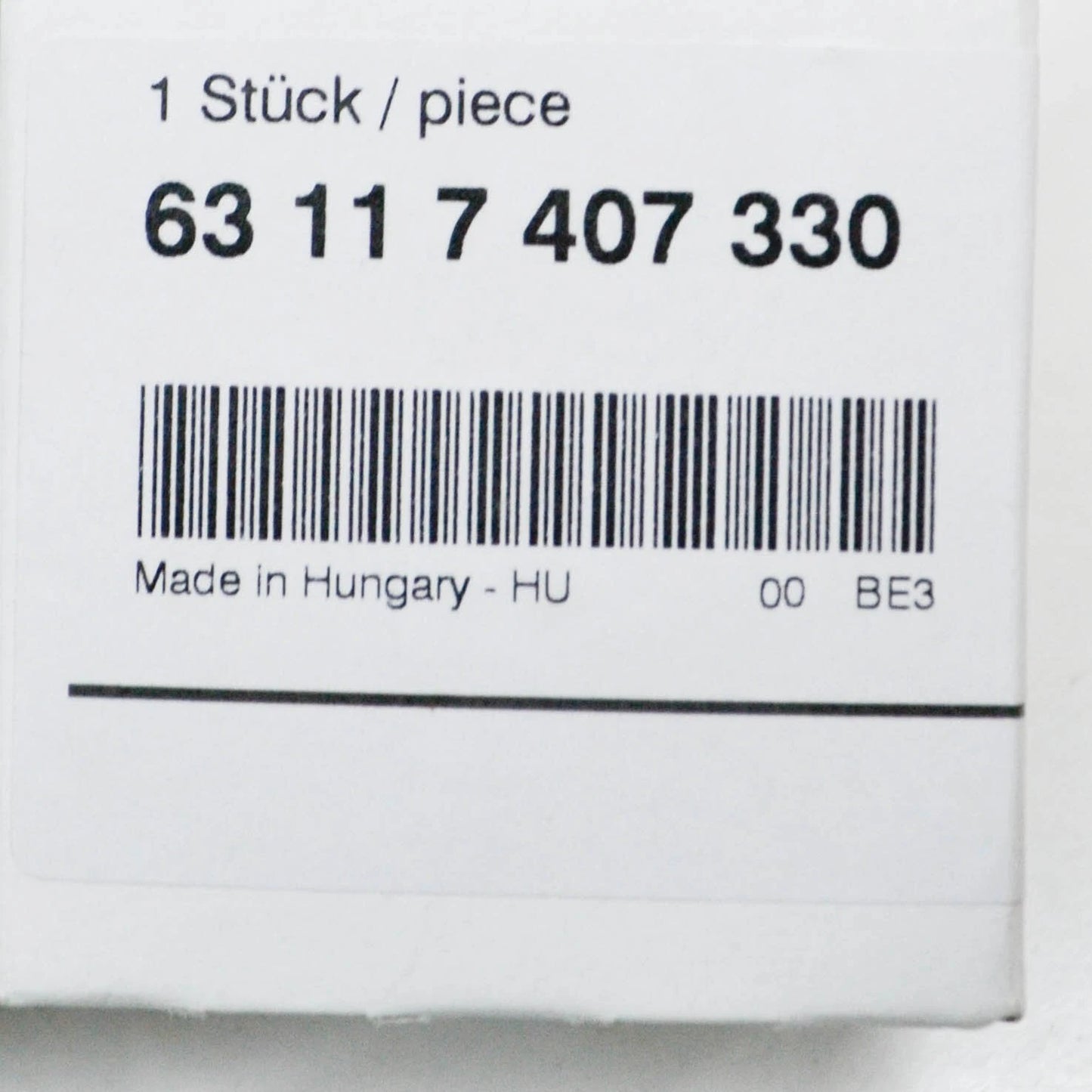 NEW BMW 3 F30 TAIL LIGHT REAR LAMP SOCKETS 2 PIECES 63117407330 ORIGINAL