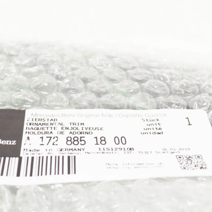 NEW MERCEDES BENZ SLC R172 FRONT BUMPER LEFT TRIM PANEL A1728851800 ORIGINAL